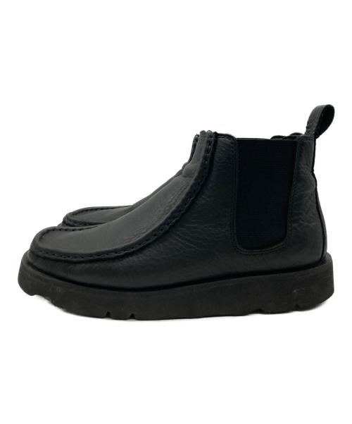 CLARKS（クラークス）CLARKS (クラークス) WALLA CHELSEA サイドゴアシューズ ブラック サイズ:51/2の古着・服飾アイテム