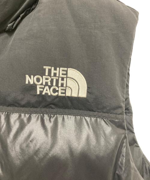 THE NORTH FACE（ザ ノース フェイス）THE NORTH FACE (ザ ノース フェイス) NUPTSE ON BALL VEST　ヌプシ オン ボール ベスト ブラック サイズ:SIZE XLの古着・服飾アイテム