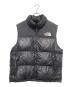 THE NORTH FACE（ザ ノース フェイス）の古着「NUPTSE ON BALL VEST　ヌプシ オン ボール ベスト」｜ブラック