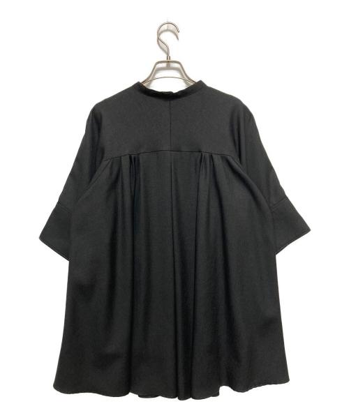 ADORE（アドーア）ADORE (アドーア) カレンダーストレッチブラウス ブラック サイズ:38の古着・服飾アイテム