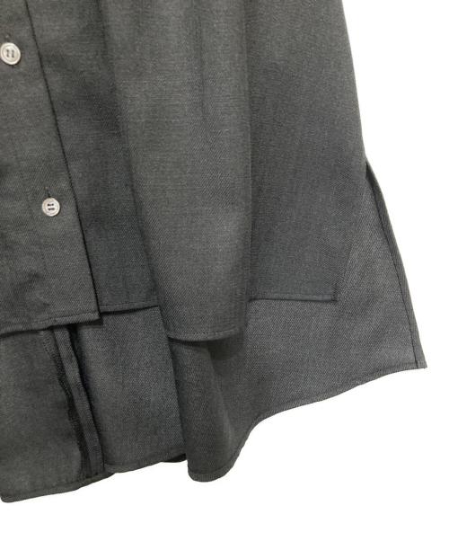 ADORE（アドーア）ADORE (アドーア) カレンダーストレッチブラウス ブラック サイズ:38の古着・服飾アイテム