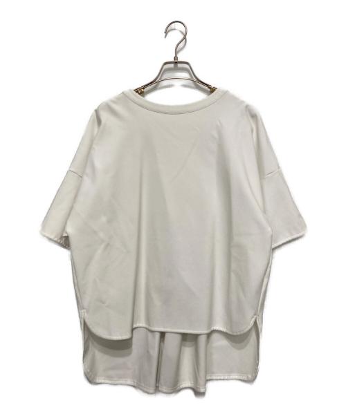 ADORE（アドーア）ADORE (アドーア) クリアハイツイストブラウス アイボリー サイズ:38の古着・服飾アイテム