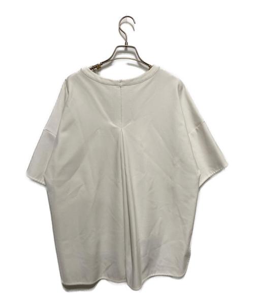 ADORE（アドーア）ADORE (アドーア) クリアハイツイストブラウス アイボリー サイズ:38の古着・服飾アイテム
