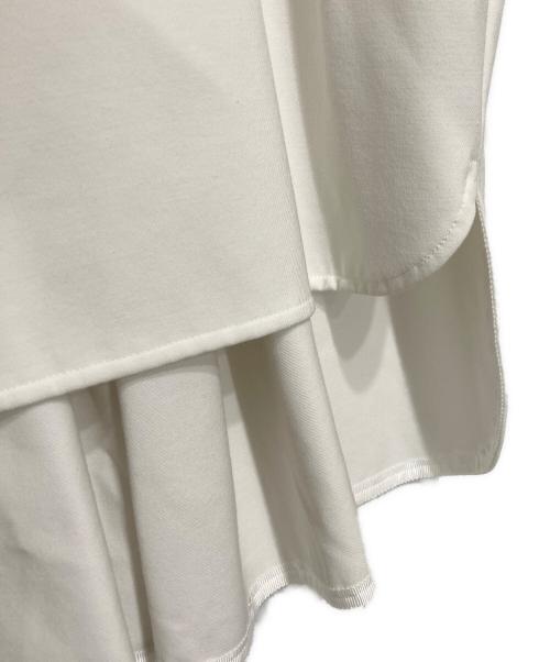 ADORE（アドーア）ADORE (アドーア) クリアハイツイストブラウス アイボリー サイズ:38の古着・服飾アイテム