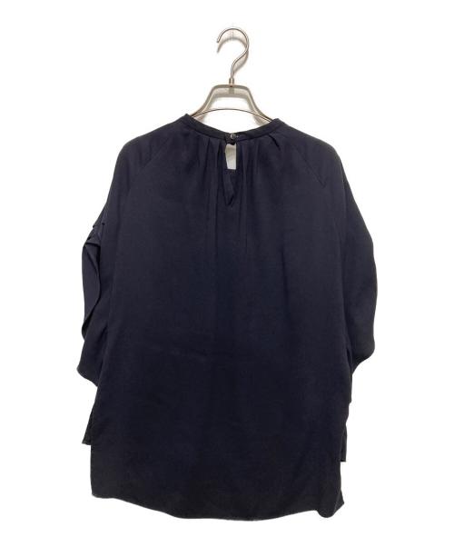 ADORE（アドーア）ADORE (アドーア) ポアリージョーゼットブラウス ブラック サイズ:38の古着・服飾アイテム
