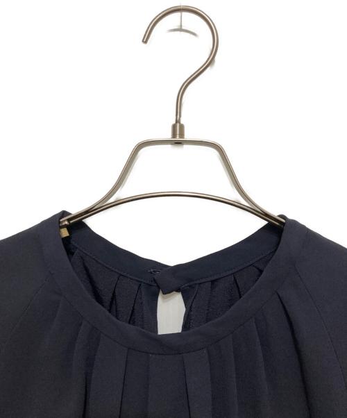 ADORE（アドーア）ADORE (アドーア) ポアリージョーゼットブラウス ブラック サイズ:38の古着・服飾アイテム