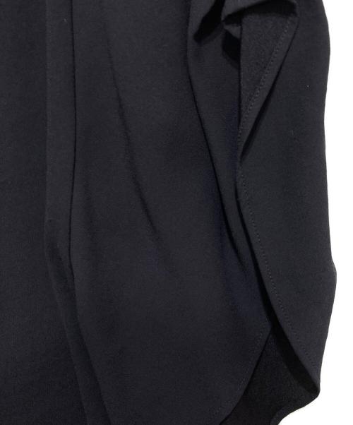 ADORE（アドーア）ADORE (アドーア) ポアリージョーゼットブラウス ブラック サイズ:38の古着・服飾アイテム