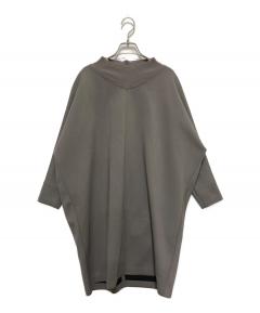 美品 アドーア ADORE コンフォートボンディングロングトップス ゆったり 中古・古着通販】ADORE (アドーア) コンフォートボンディング グレー