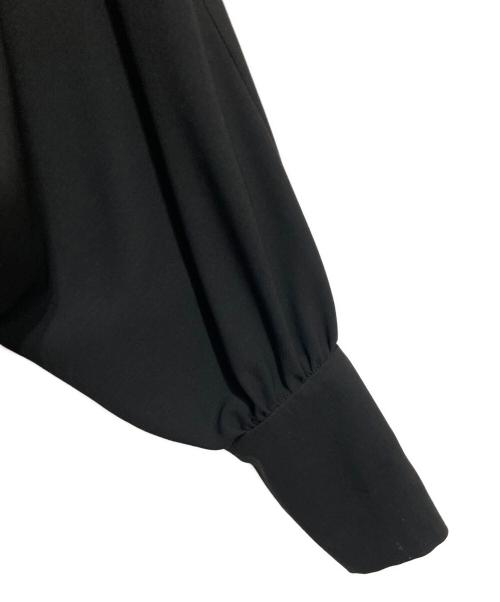 ADORE（アドーア）ADORE (アドーア) ピンタックブラウス ブラック サイズ:38の古着・服飾アイテム