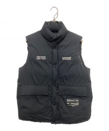 NANGA×Denham（ナンガ×デンハム）の古着「NGDH MOUNTAIN VEST　エヌジーディーエイチ マウンテン ベスト」｜ブラック