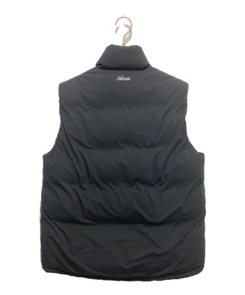 NANGA（ナンガ）NANGA (ナンガ) Denham (デンハム) NGDH MOUNTAIN VEST　エヌジーディーエイチ マウンテン ベスト ブラック サイズ:Lの古着・服飾アイテム