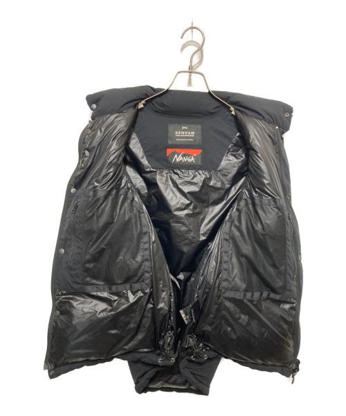 NANGA（ナンガ）NANGA (ナンガ) Denham (デンハム) NGDH MOUNTAIN VEST　エヌジーディーエイチ マウンテン ベスト ブラック サイズ:Lの古着・服飾アイテム