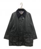 Barbourバブアー）の古着「GAMEFAIR WAX JACKET　ゲームフェア ワックス ジャケット」｜ブラック