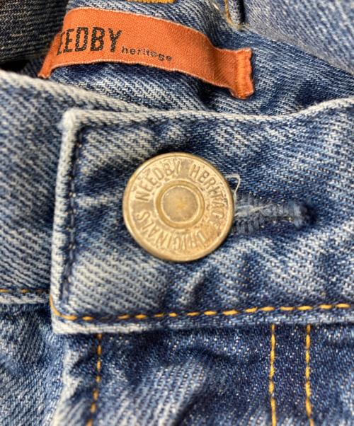 NEEDBY heritage（ニードバイヘリテージ）NEEDBY heritage (ニードバイヘリテージ) MAISONデニムパンツ インディゴ サイズ:SIZE 27の古着・服飾アイテム