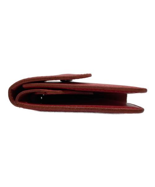 HENDER SCHEME（エンダースキーマ）HENDER SCHEME (エンダースキーマ) Wallet DE-RC-WLT レッド サイズ:表記なしの古着・服飾アイテム
