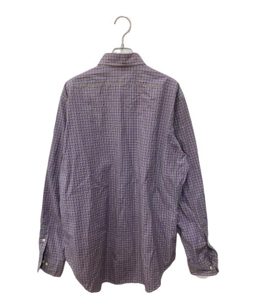 POLO RALPH LAUREN（ポロ・ラルフローレン）POLO RALPH LAUREN (ポロ・ラルフローレン) ESTATE CLASSIC FIT shirt パープル サイズ:Ｍの古着・服飾アイテム