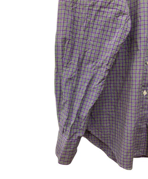 POLO RALPH LAUREN（ポロ・ラルフローレン）POLO RALPH LAUREN (ポロ・ラルフローレン) ESTATE CLASSIC FIT shirt パープル サイズ:Ｍの古着・服飾アイテム