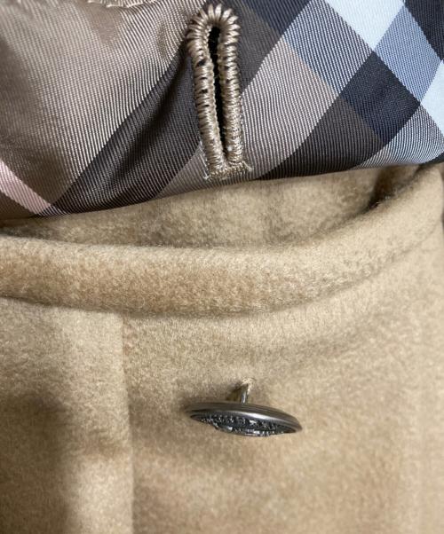 BURBERRY BLUE LABEL（バーバリー ブルー レーベル）BURBERRY BLUE LABEL (バーバリー ブルー レーベル) メタル釦ウールトレンチコート ベージュ サイズ:38の古着・服飾アイテム