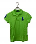 RALPH LAURENラルフローレン）の古着「BIGポニーポロシャツ」｜グリーン