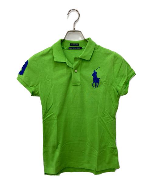 RALPH LAUREN（ラルフローレン）RALPH LAUREN (ラルフローレン) BIGポニーポロシャツ グリーン サイズ:Ｌの古着・服飾アイテム
