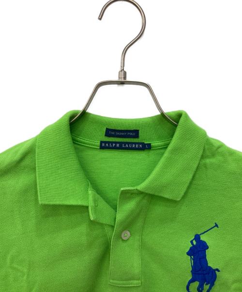 RALPH LAUREN（ラルフローレン）RALPH LAUREN (ラルフローレン) BIGポニーポロシャツ グリーン サイズ:Ｌの古着・服飾アイテム