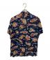 SCHOTT BROS. (ショット) アロハシャツ ネイビー サイズ:Ｍ：5000円
