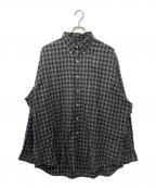 RALPH LAURENラルフローレン）の古着「BRAKE BD Shirt」｜グレー