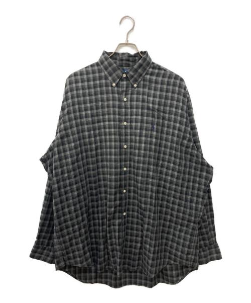 RALPH LAUREN（ラルフローレン）RALPH LAUREN (ラルフローレン) BRAKE BD Shirt グレー サイズ:XLの古着・服飾アイテム