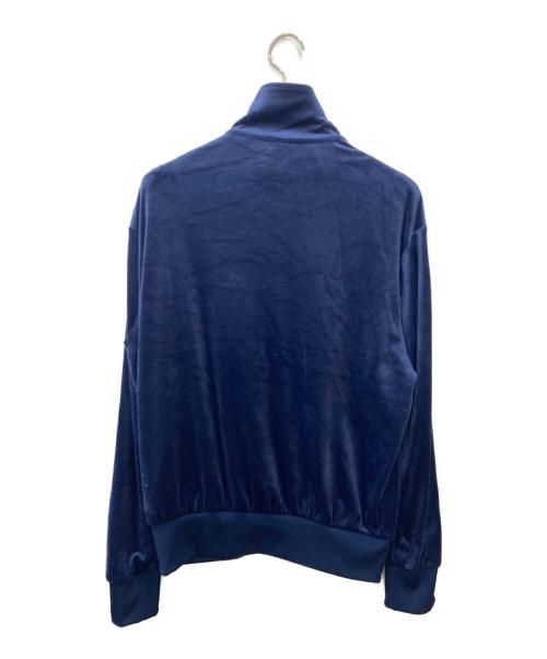 adidas（アディダス）adidas (アディダス) FB TT ベロア トラックトップ ネイビー サイズ:Ｍの古着・服飾アイテム