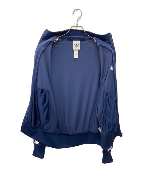 adidas（アディダス）adidas (アディダス) FB TT ベロア トラックトップ ネイビー サイズ:Ｍの古着・服飾アイテム