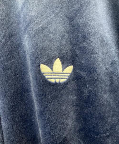 adidas（アディダス）adidas (アディダス) FB TT ベロア トラックトップ ネイビー サイズ:Ｍの古着・服飾アイテム