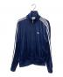 adidas（アディダス）の古着「FB TT ベロア トラックトップ」｜ネイビー
