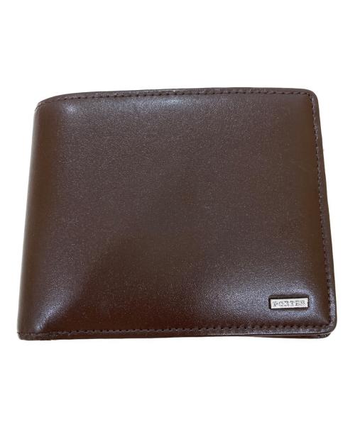 PORTER（ポーター）PORTER (ポーター) SHHEN WALLET ブラウンの古着・服飾アイテム