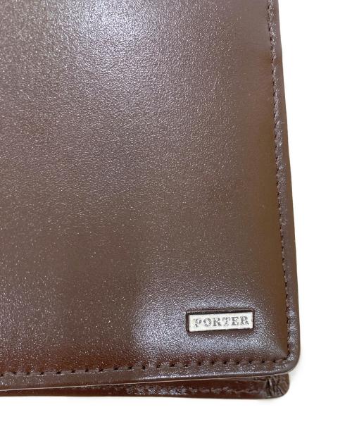 PORTER（ポーター）PORTER (ポーター) SHHEN WALLET ブラウンの古着・服飾アイテム