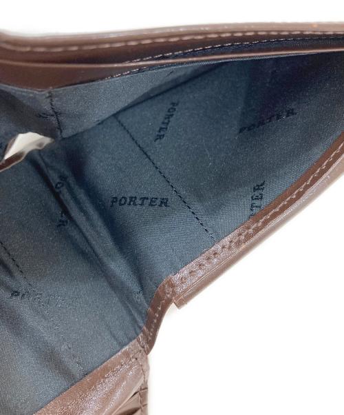 PORTER（ポーター）PORTER (ポーター) SHHEN WALLET ブラウンの古着・服飾アイテム