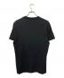 VERSACE (ヴェルサーチェ) 刺繍ロゴTシャツ ブラック サイズ:Ｍ　180/92A：10000円
