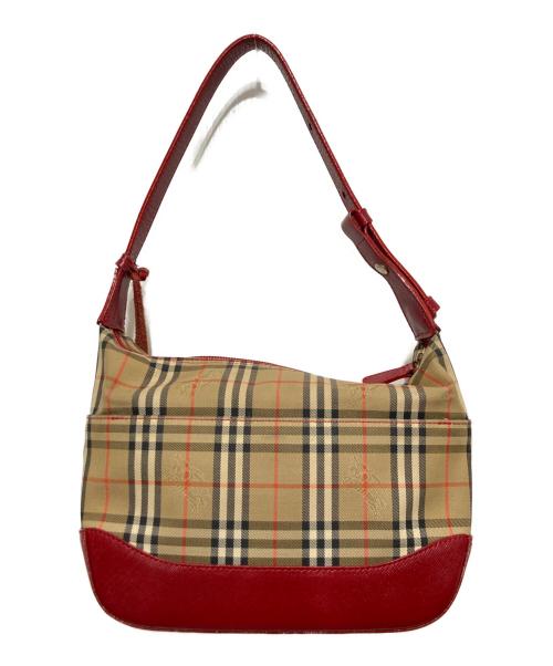 BURBERRY（バーバリー）BURBERRY (バーバリー) シャドーホースワンショルダーバッグ ブラウンの古着・服飾アイテム