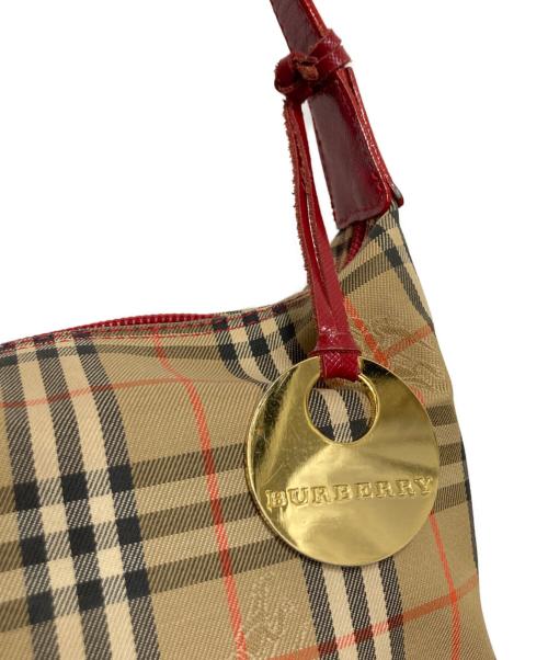 BURBERRY（バーバリー）BURBERRY (バーバリー) シャドーホースワンショルダーバッグ ブラウンの古着・服飾アイテム