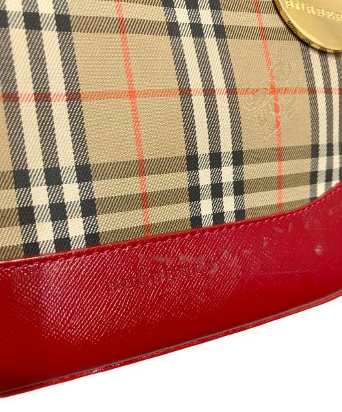 BURBERRY（バーバリー）BURBERRY (バーバリー) シャドーホースワンショルダーバッグ ブラウンの古着・服飾アイテム