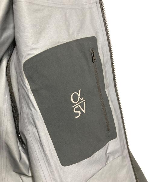 ARC'TERYX（アークテリクス）ARC'TERYX (アークテリクス) Alpha SV GORE-TEXシェル ジャケット ブラック サイズ:XS 未使用品の古着・服飾アイテム