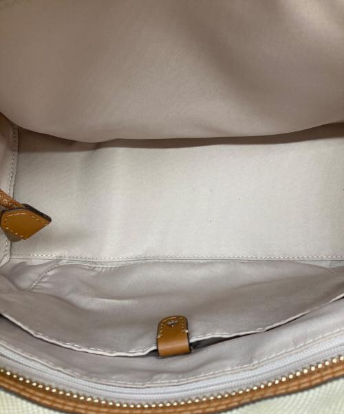 Kate Spade（ケイトスペード）Kate Spade (ケイトスペード) キャンバストートバッグ アイボリーの古着・服飾アイテム