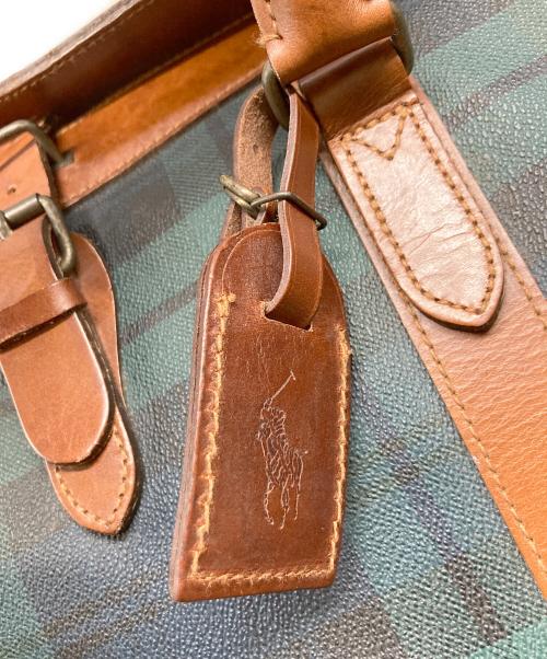 POLO RALPH LAUREN（ポロ・ラルフローレン）POLO RALPH LAUREN (ポロ・ラルフローレン) 3点留ボストンバッグの古着・服飾アイテム