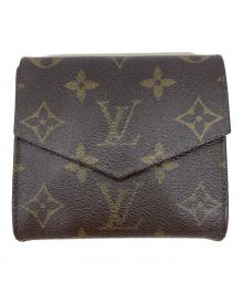 LOUIS VUITTON（ルイ ヴィトン）の古着「2つ折り財布」｜ブラウン