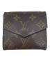 LOUIS VUITTON（ルイ ヴィトン）の古着「2つ折り財布」｜ブラウン