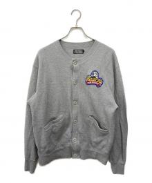 Hysteric Glamour（ヒステリックグラマー）の古着「HAVE FUNワッペン カーディガン」｜グレー