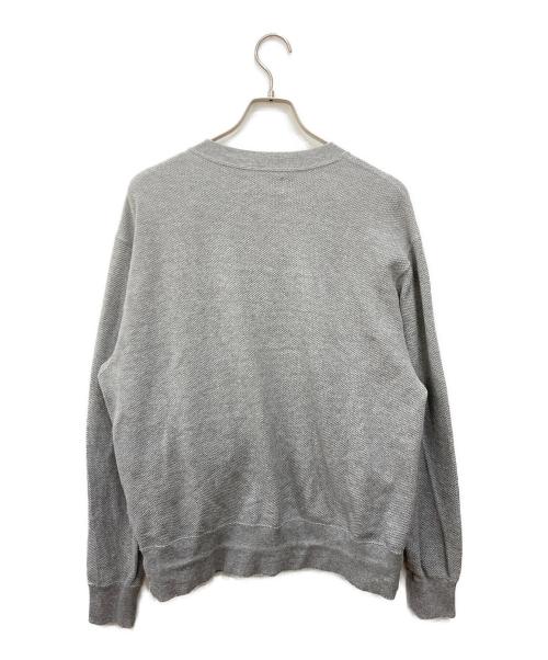 Hysteric Glamour（ヒステリックグラマー）Hysteric Glamour (ヒステリックグラマー) HAVE FUNワッペン カーディガン グレー サイズ:Ｍの古着・服飾アイテム