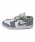 NIKE (ナイキ) WMNS AIR JORDAN 1 LOW WHITE/WOLF GREY-ALUM サイズ:26.5：8000円