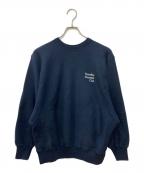 SEAシー）の古着「Seavalley Mountain Club クルーネックスウェット」｜ネイビー