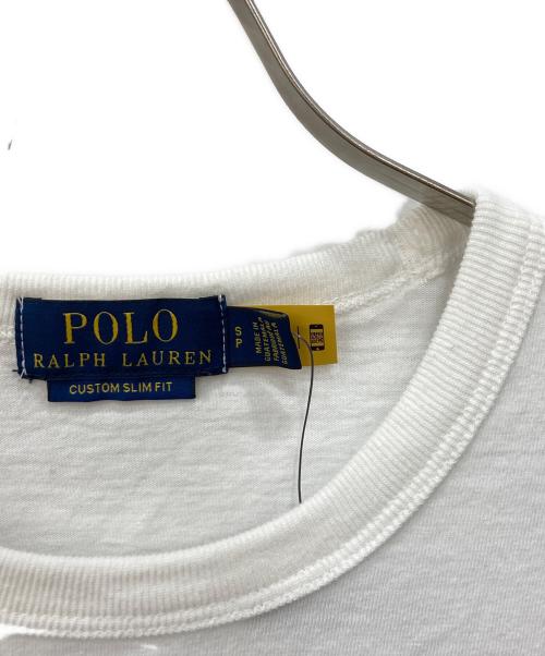 POLO RALPH LAUREN（ポロ・ラルフローレン）POLO RALPH LAUREN (ポロ・ラルフローレン) プリントTシャツ ホワイト サイズ:Ｓ 未使用品の古着・服飾アイテム