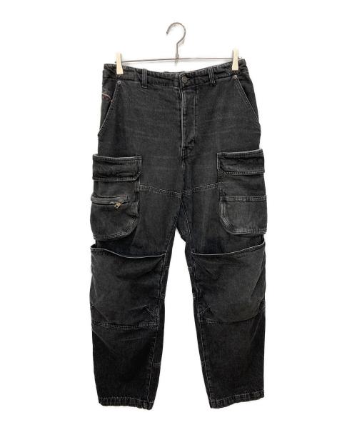 DIESEL（ディーゼル）DIESEL (ディーゼル) D-FISH-S ブラック サイズ:W28の古着・服飾アイテム